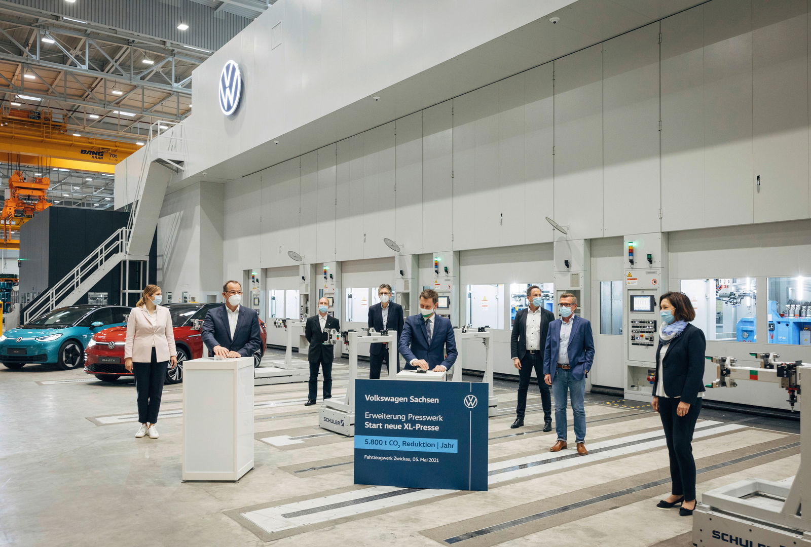 Press shop expansion: Volkswagen reduces the number of truck journeys to Zwickau e-location by 9,000