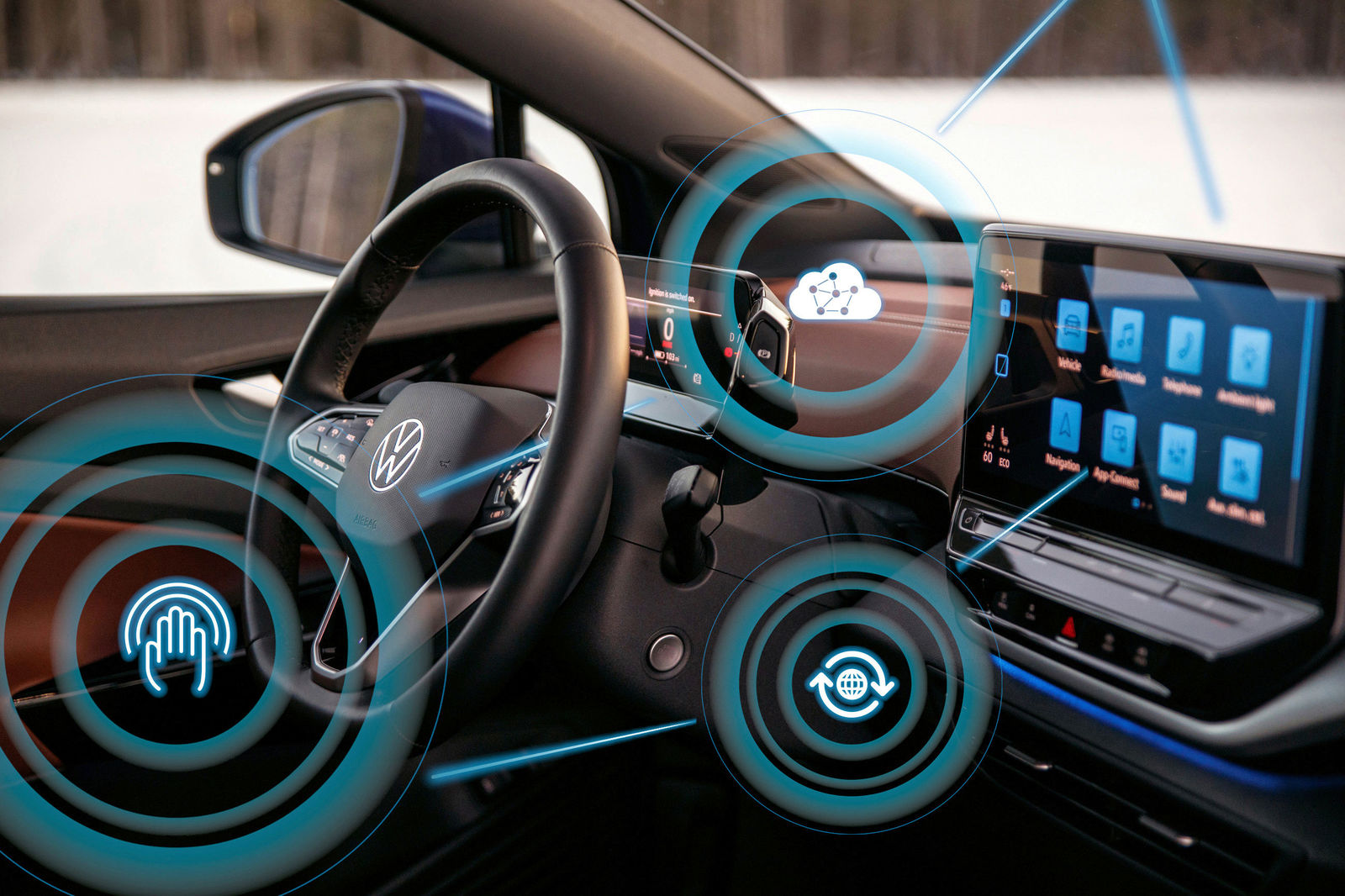 We Swipe Right on Volkswagen's Production-Bound Gesture-Control Interface –  News – Car and Driver