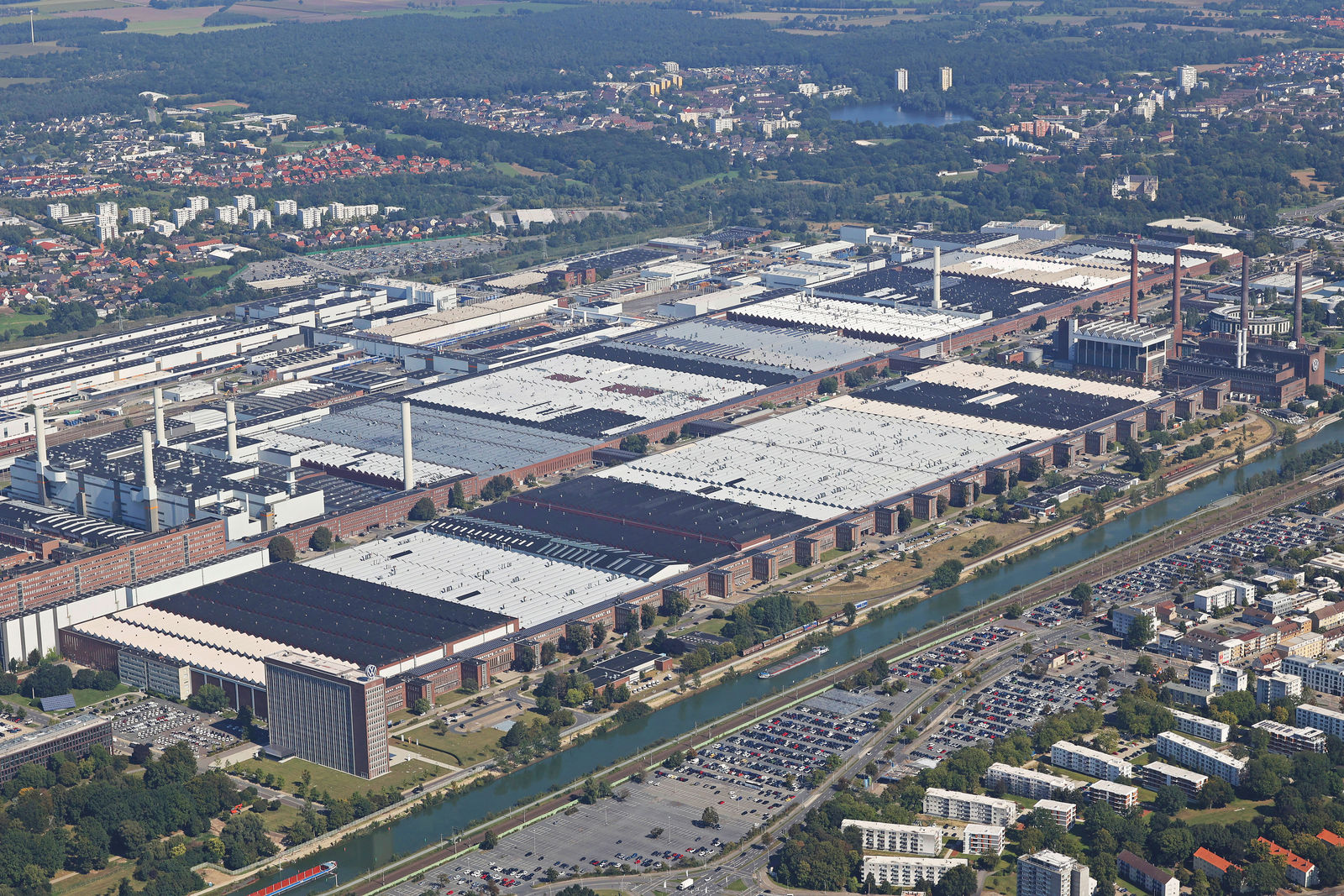 Volkswagen plant Wolfsburg