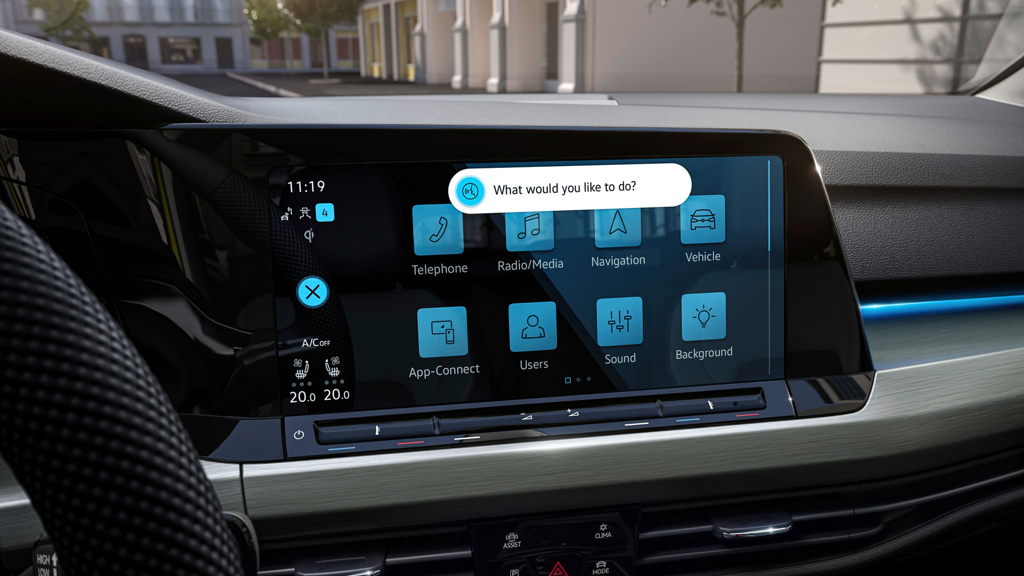 Enhanced power and speed Volkswagen takes voice control in the Golf to a new level Volkswagen