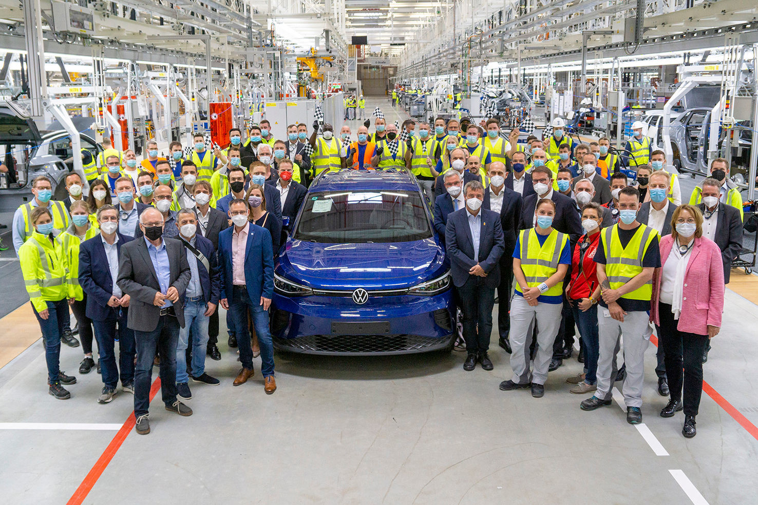 Volkswagen’s global production network for electric vehicles grows with the launch of a second German site in Emden