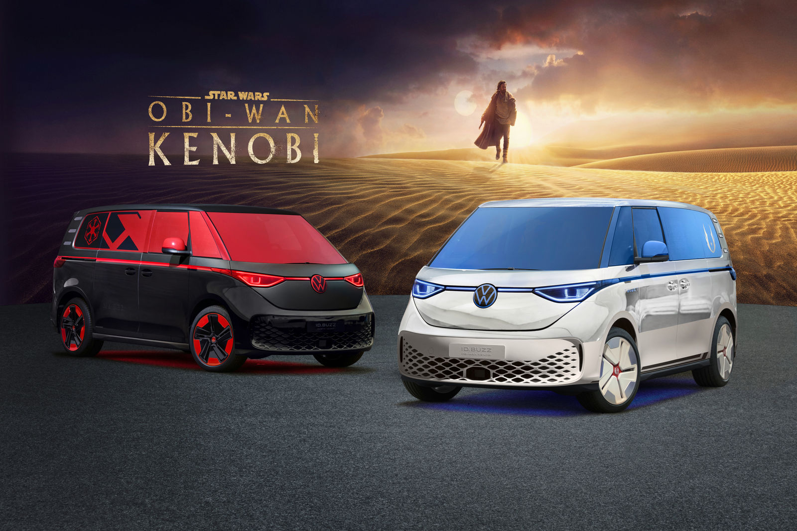 Volkswagen unveils two 'Obi-Wan Kenobi' inspired ID. Buzz vehicles