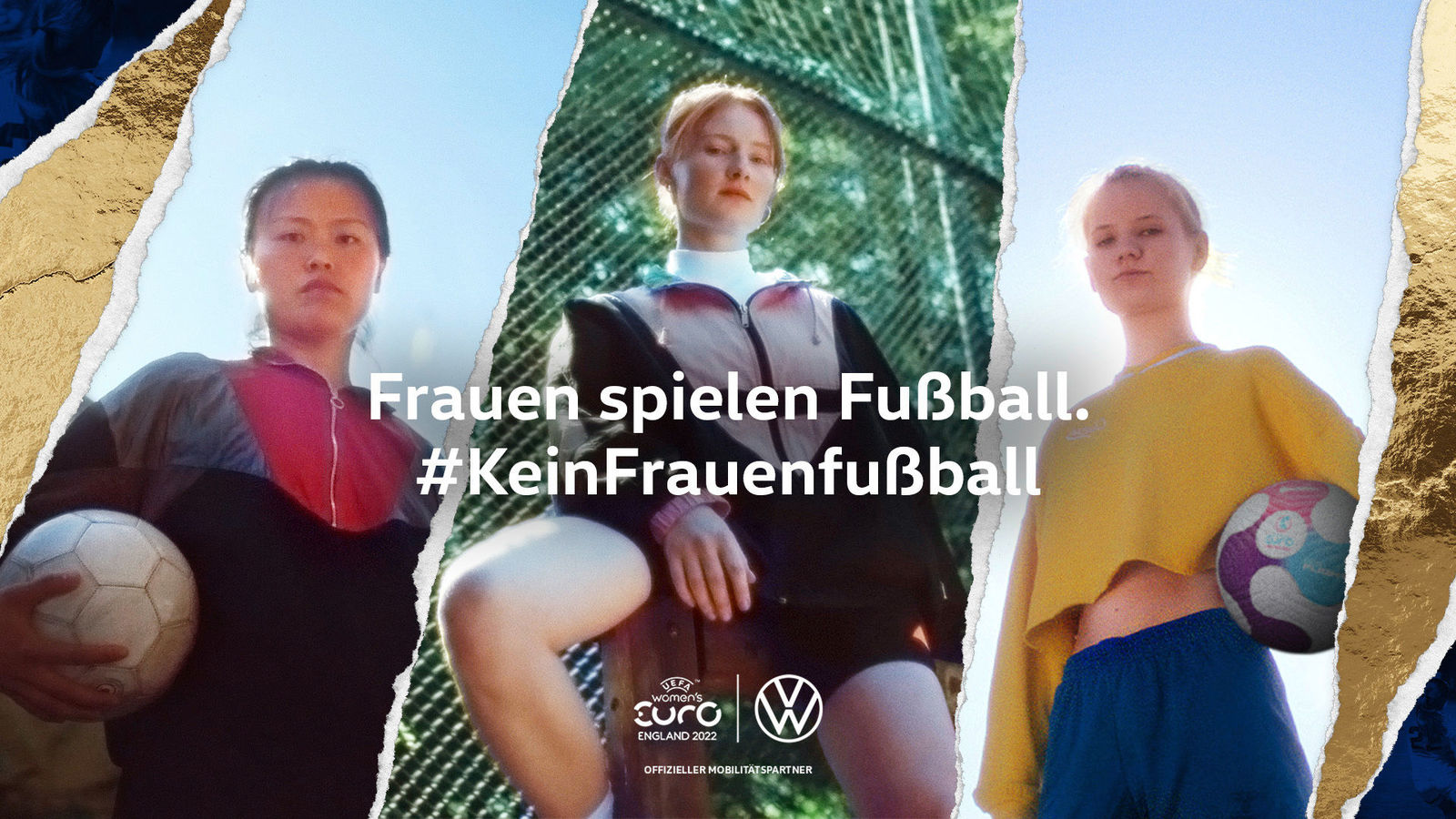 KeinFrauenfußball Volkswagen startet zur EM provokante Kampagne für mehr Gleichberechtigung Volkswagen Newsroom