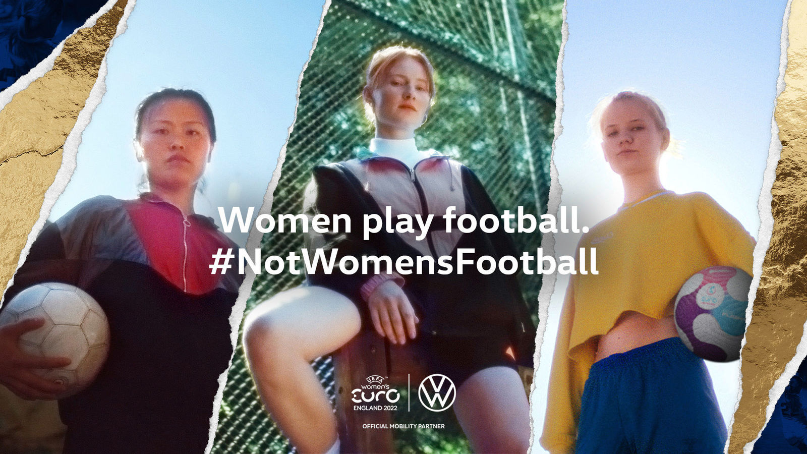 #NotWomensFootball: Volkswagen launches provocative campaign to increase gender equality as UEFA Women’s EURO 2022 kick off