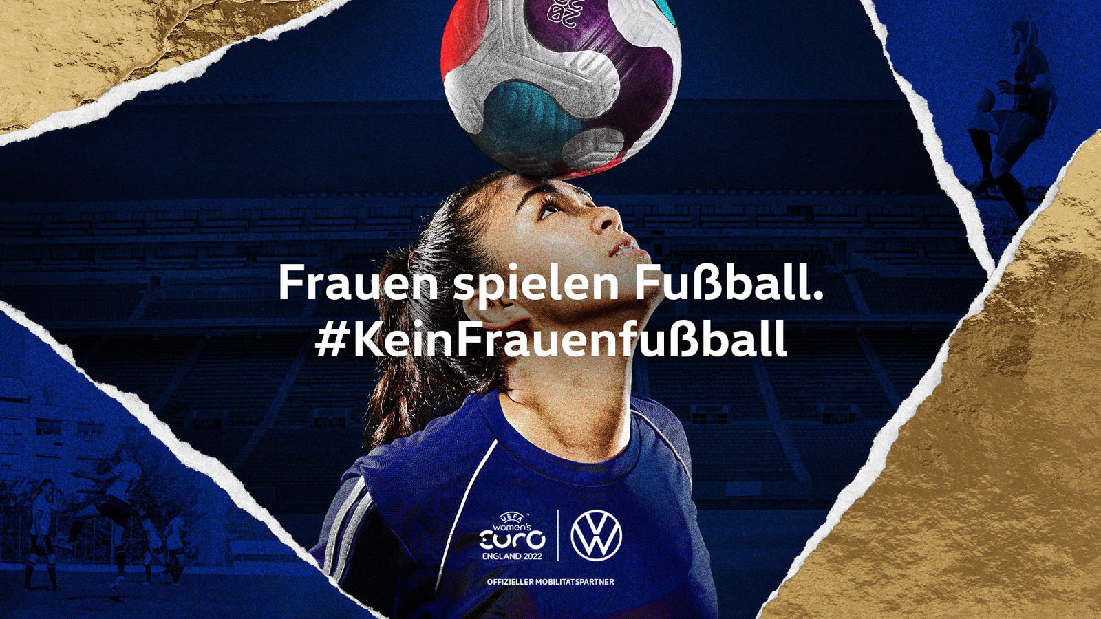 #KeinFrauenfußball: Volkswagen startet zur EM provokante Kampagne für mehr Gleichberechtigung