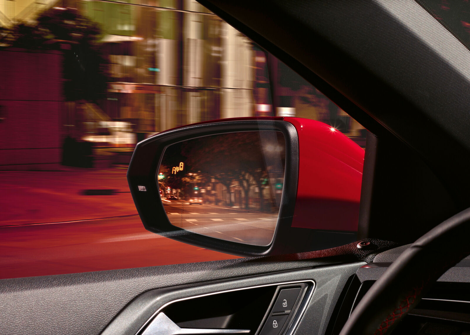 Blind Spot Monitor with Rear Traffic Alert