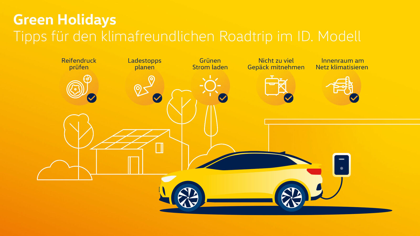 Sommerurlaub mit Volkswagen - Tipps zum klimafreundlichen Roadtrip