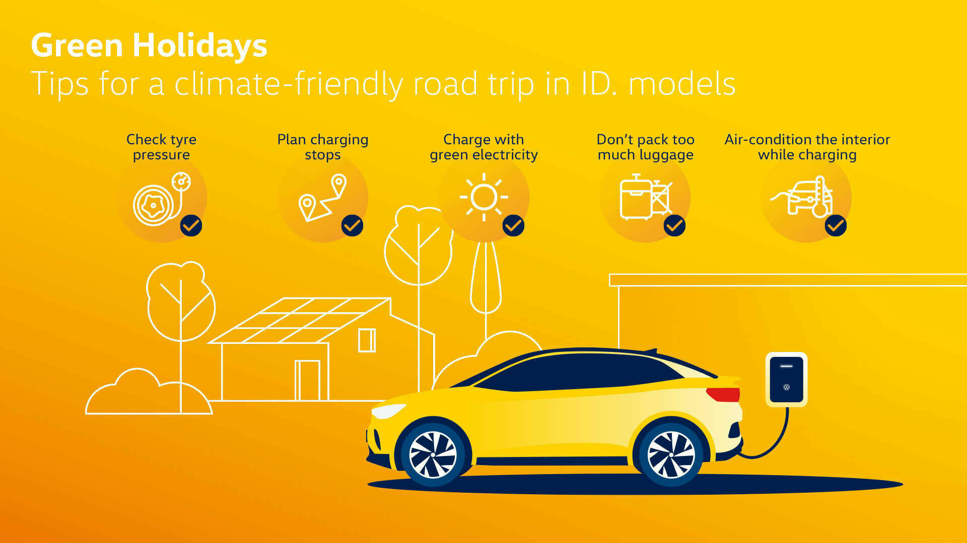 Summer holiday with Volkswagen Tips for a climatefriendly road trip