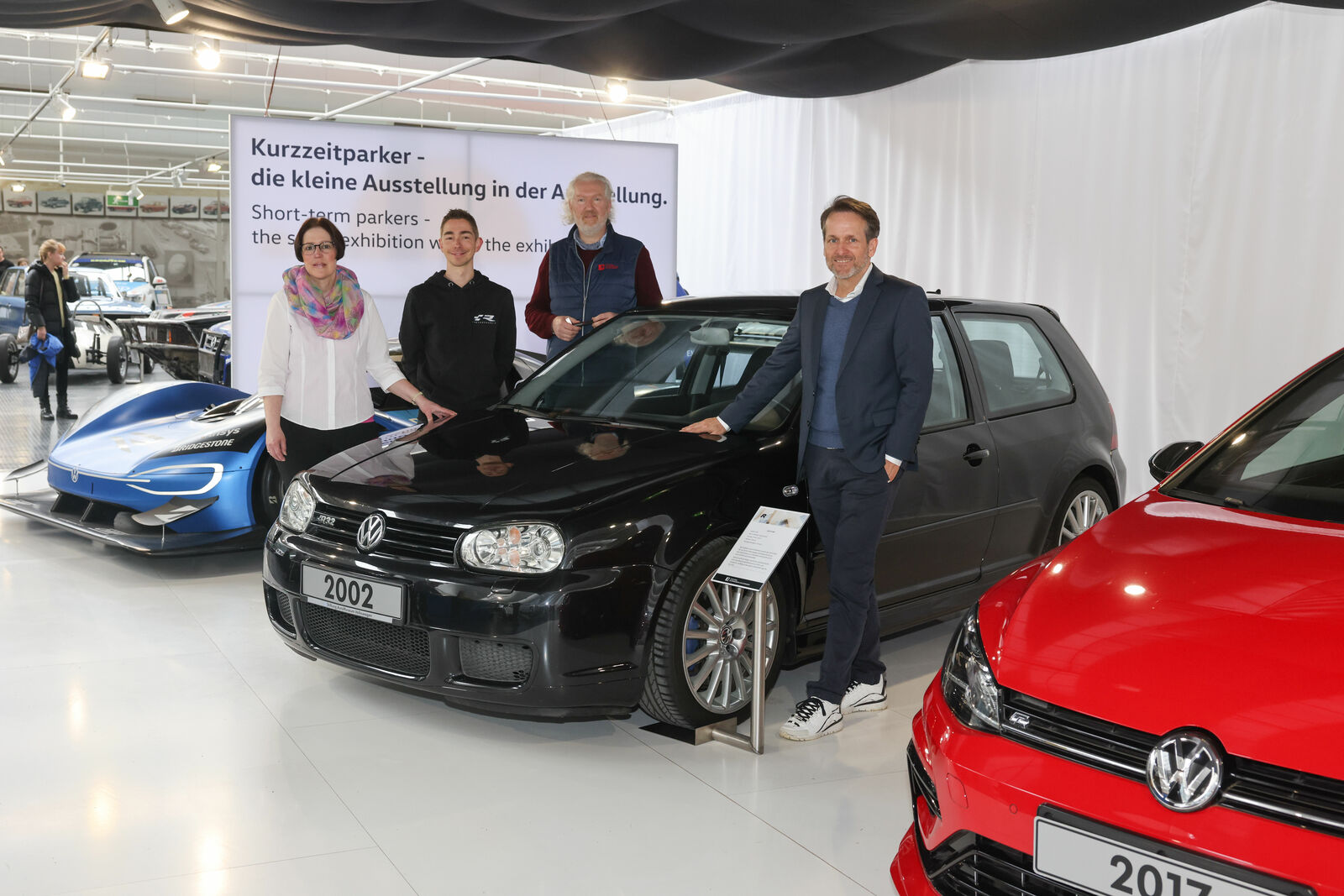 Die R-Modelle von Volkswagen feiern ihr 20. Jubiläum im AutoMuseum Volkswagen