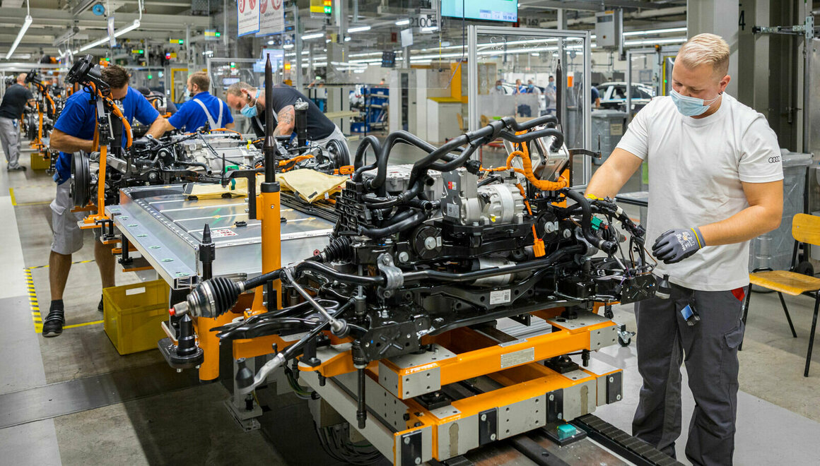 Ein Werk sechs Modelle So baut Zwickau EAutos Volkswagen Newsroom