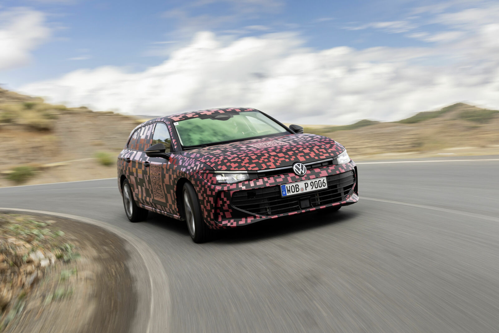 The all-new Passat Variant on final test drives