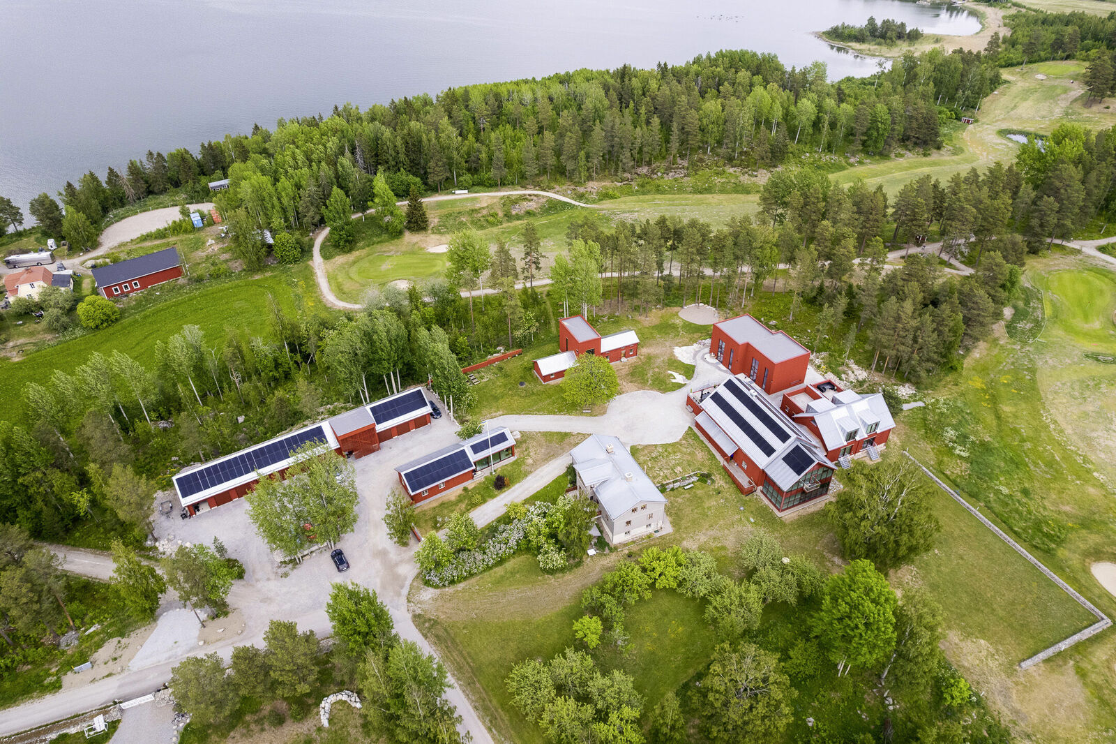 Siedlung Stenberg im schwedischen Hudiksvall