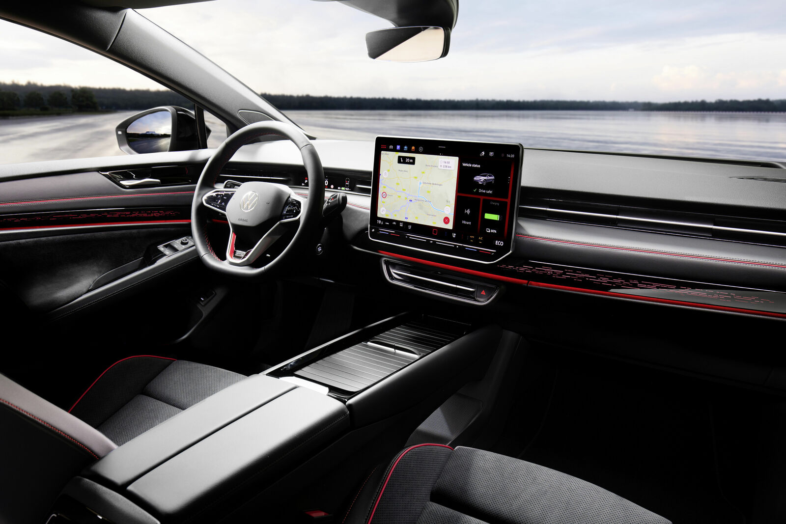 The all-electric Volkswagen ID.7 GTX