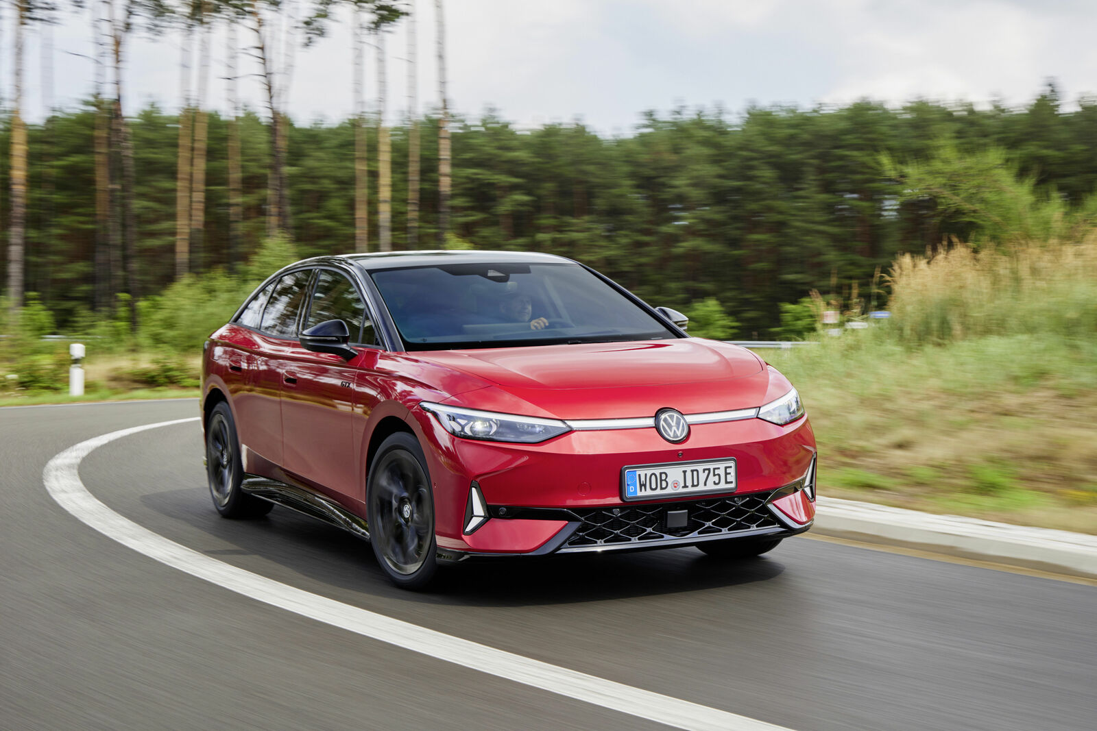 The all-electric Volkswagen ID.7 GTX