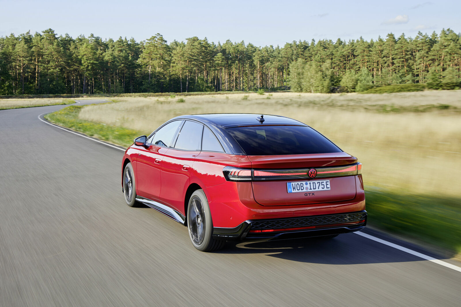 The all-electric Volkswagen ID.7 GTX