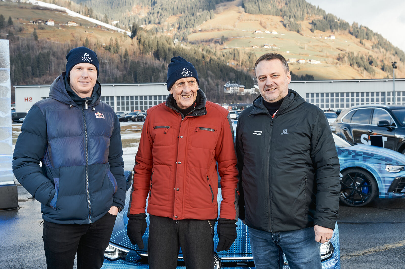 Ice Race in Zell am See: Volkswagen offers a first glimpse of the new Golf R