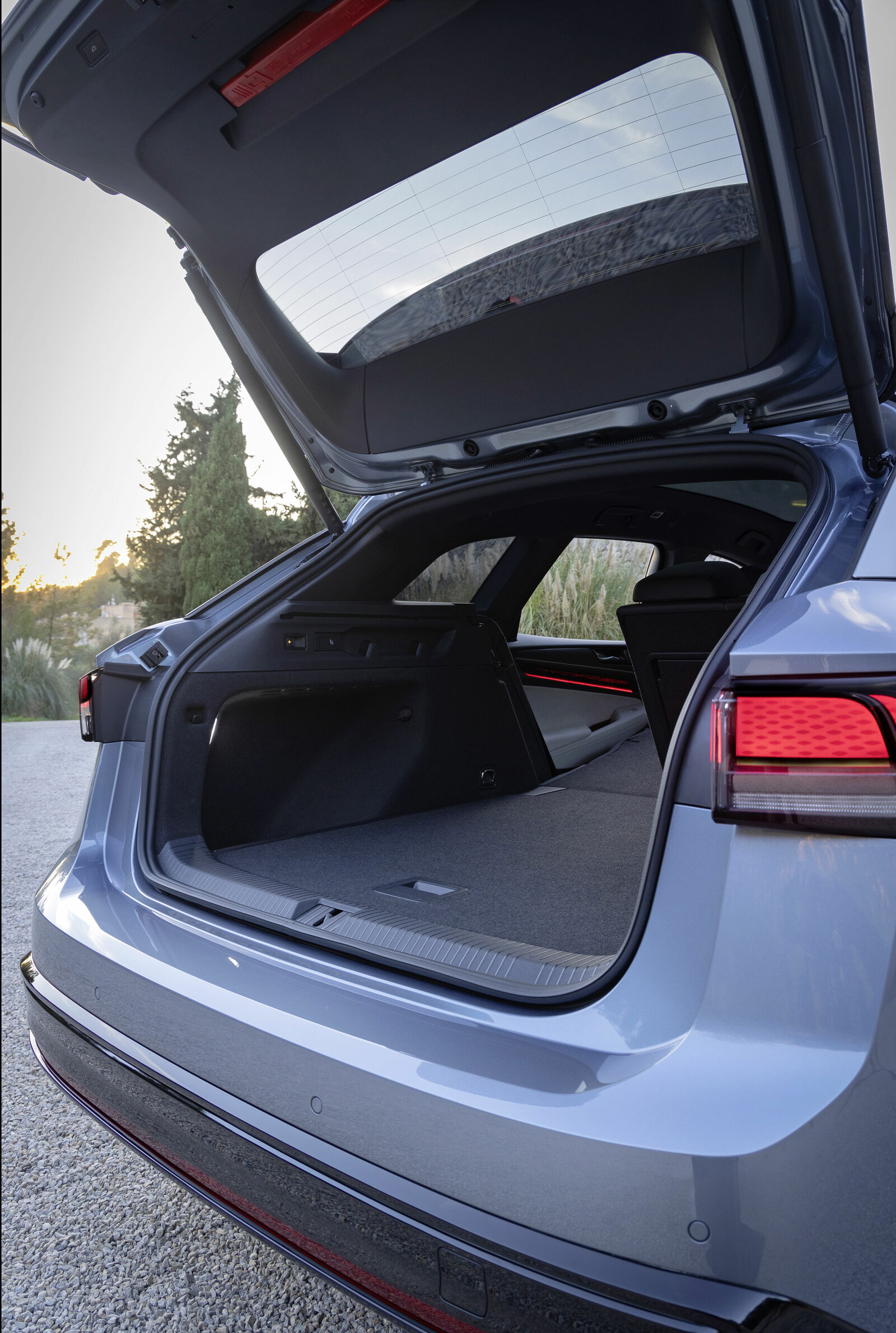 The all-electric Volkswagen ID.7 Tourer
