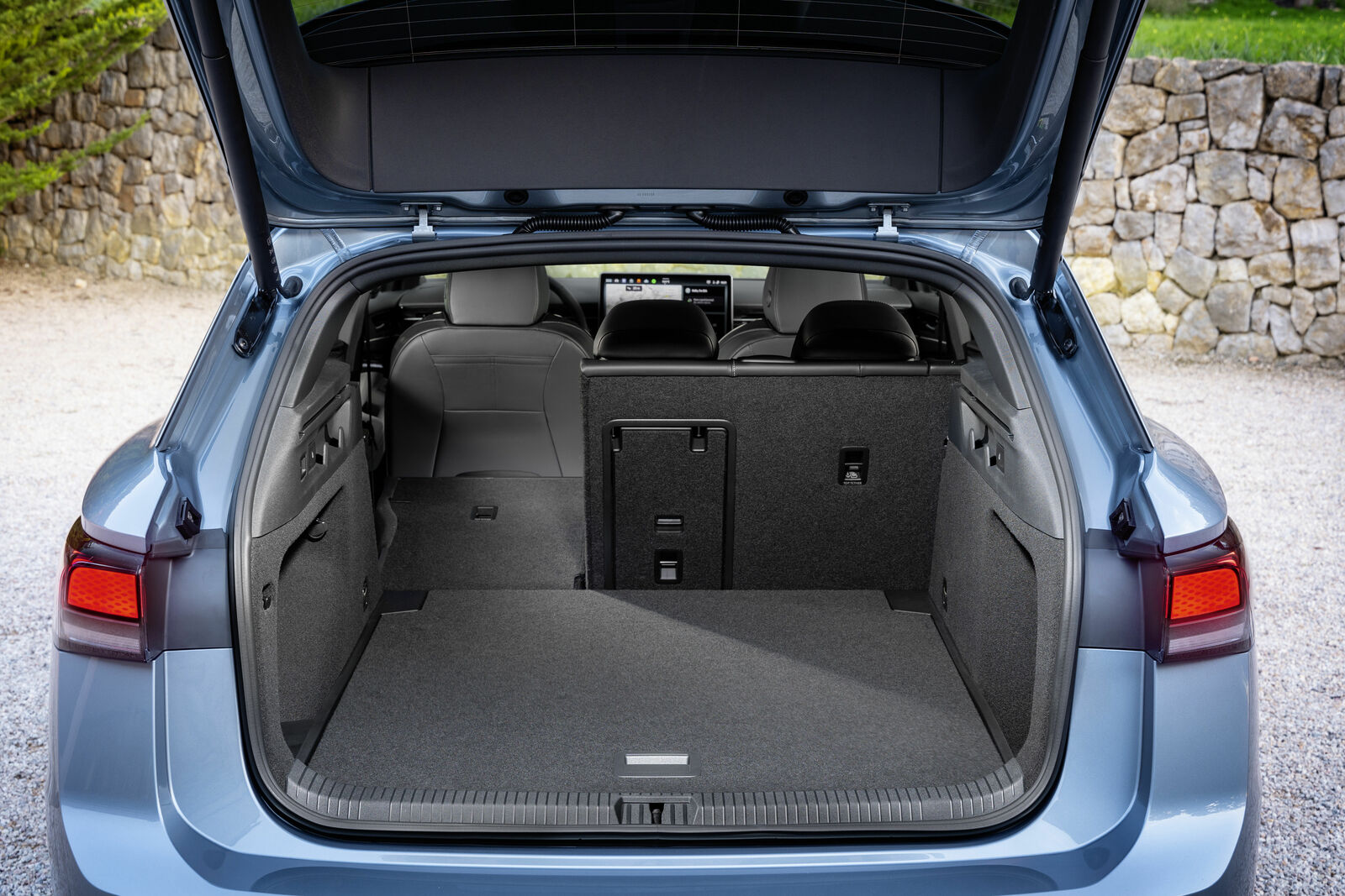 The all-electric Volkswagen ID.7 Tourer
