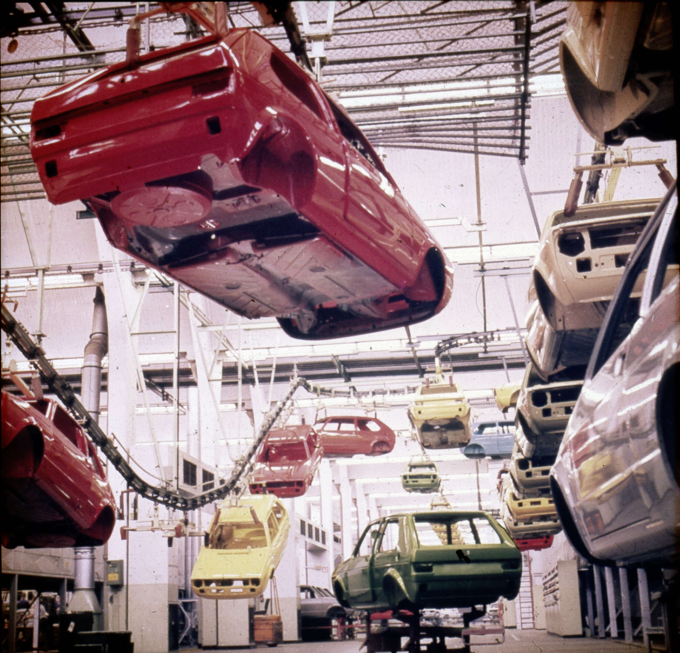 Volkswagon First Volkswagen started production of the first Golf on 29 March 1974 ...