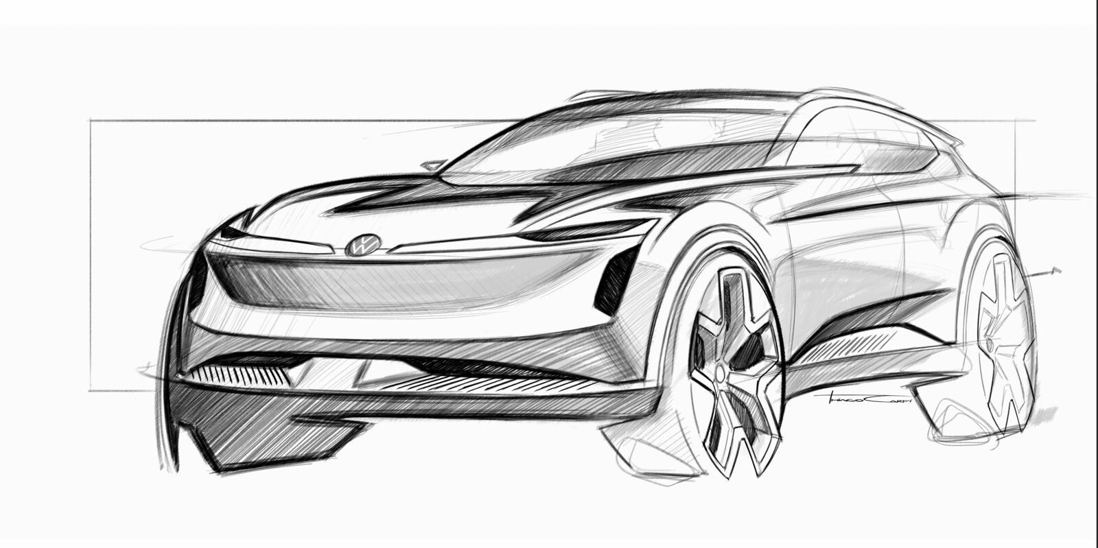 Der neue ID. CODE feiert seine Weltpremiere auf der „Auto China 2024“ in Peking