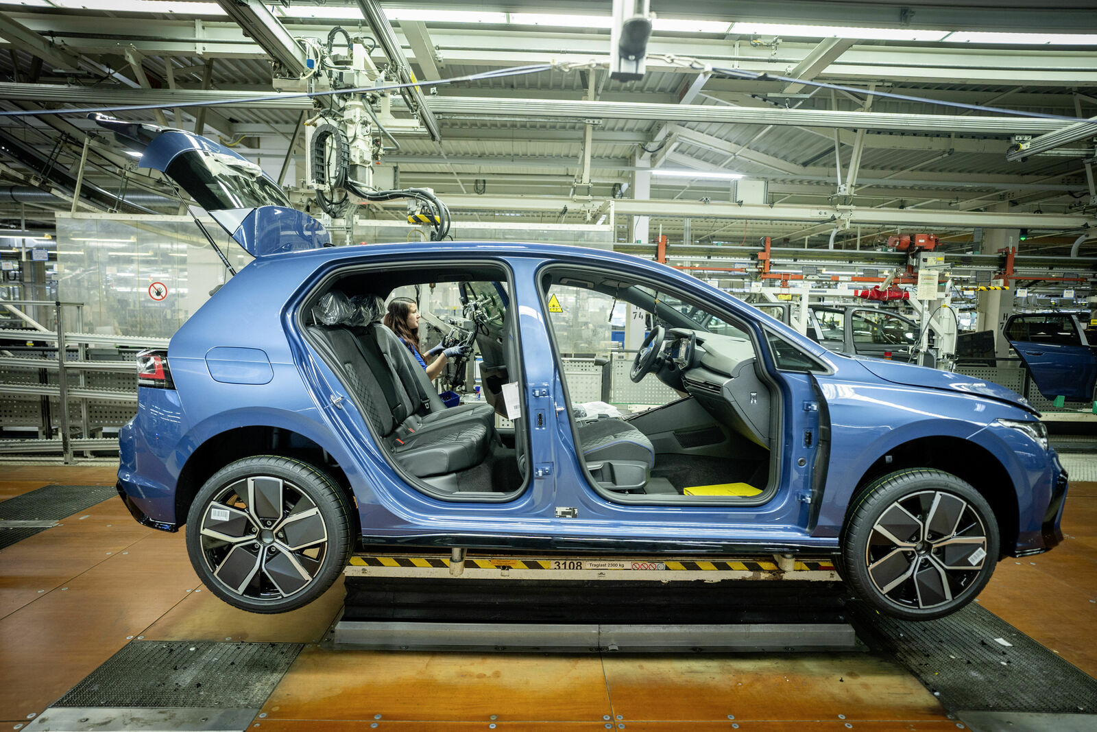 Volkswagen Werk Wolfsburg, Golf Produktion
