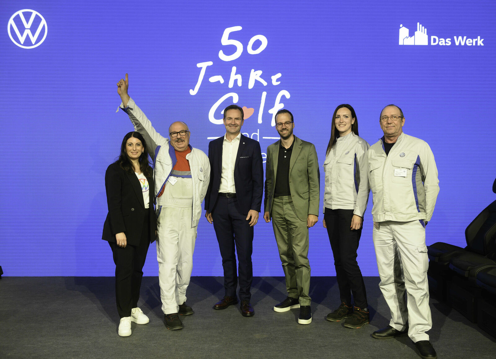 50 years of Golf production: Volkswagen plant in Wolfsburg celebrates its bestseller