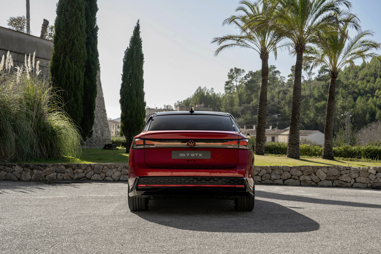 The all-electric Volkswagen ID.7 GTX