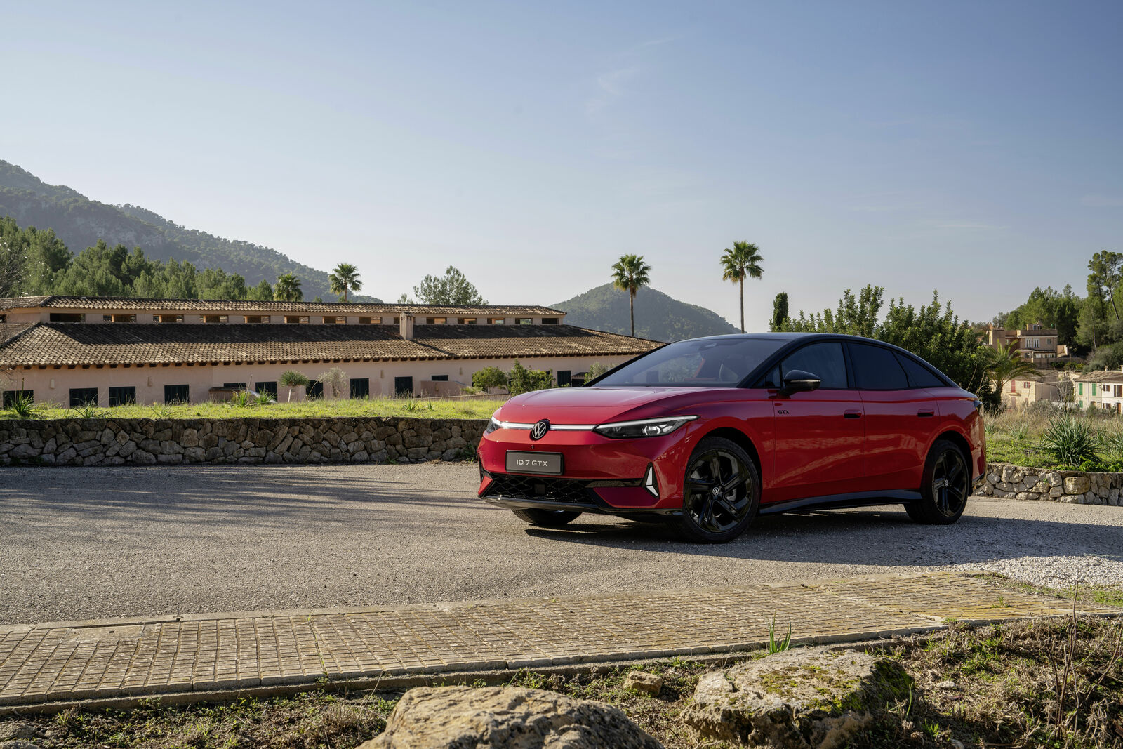 The all-electric Volkswagen ID.7 GTX