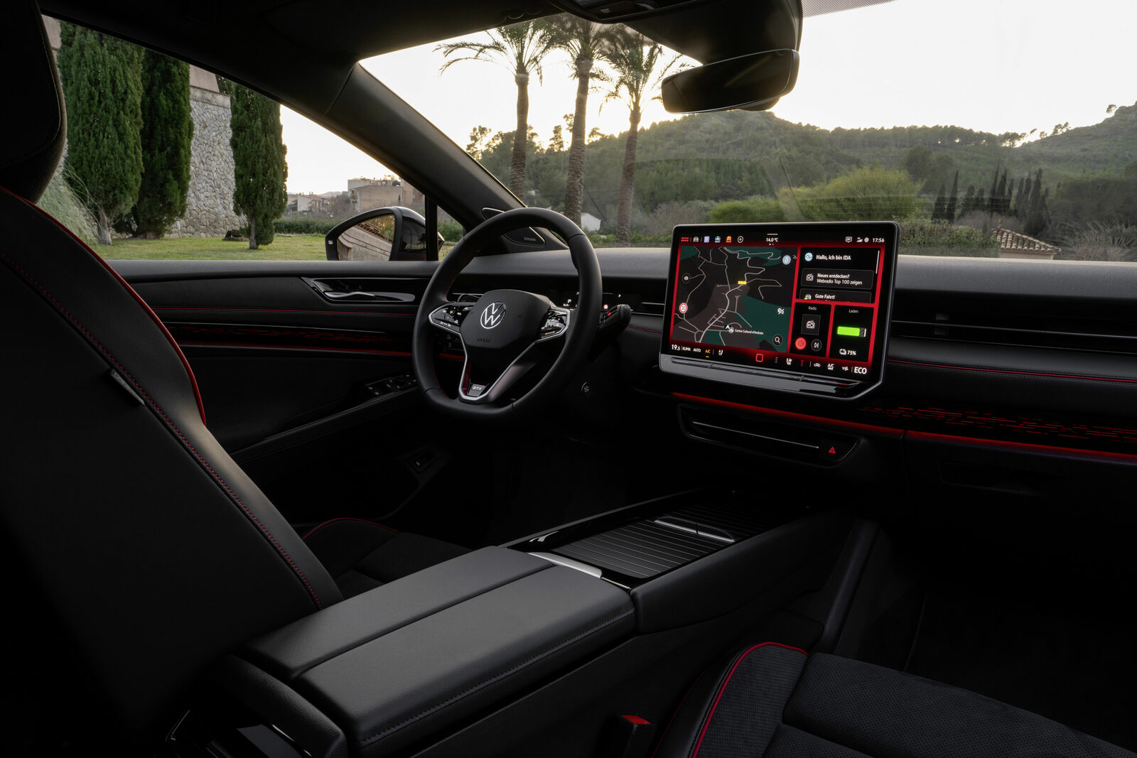 The all-electric Volkswagen ID.7 GTX