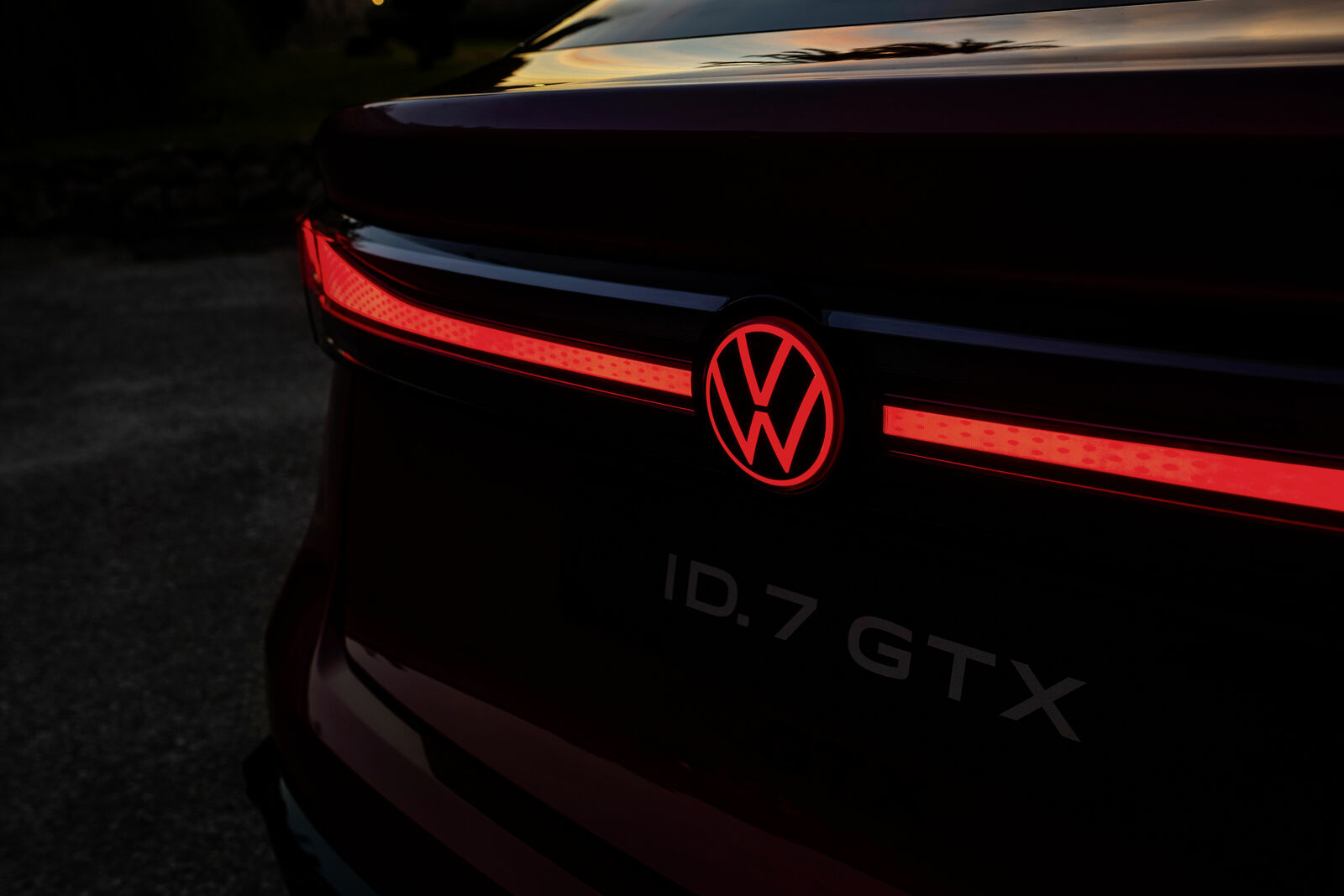 The all-electric Volkswagen ID.7 GTX