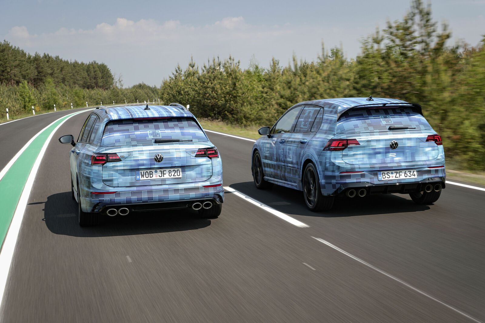 Volkswagen Golf R and Golf R Variant