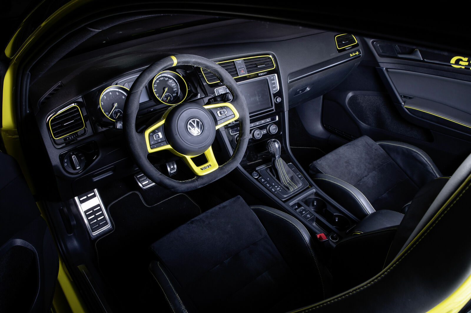 Golf Studien der VW Auszubildenden