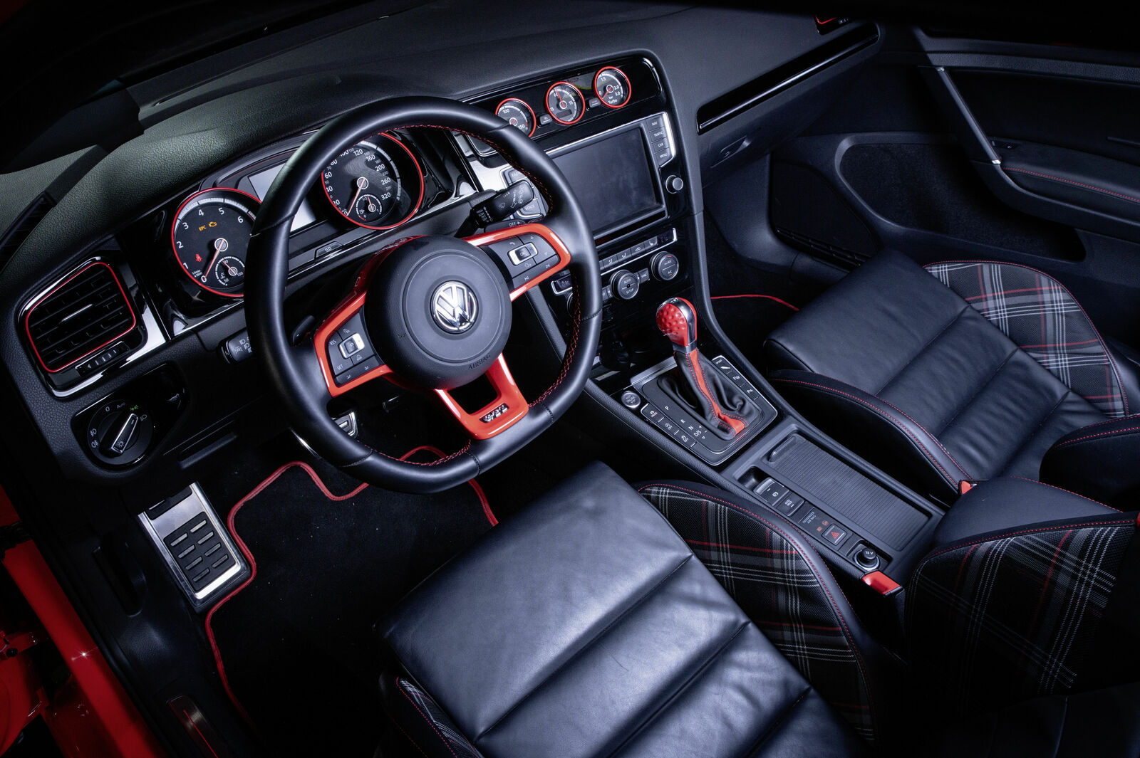 Golf Studien der VW Auszubildenden