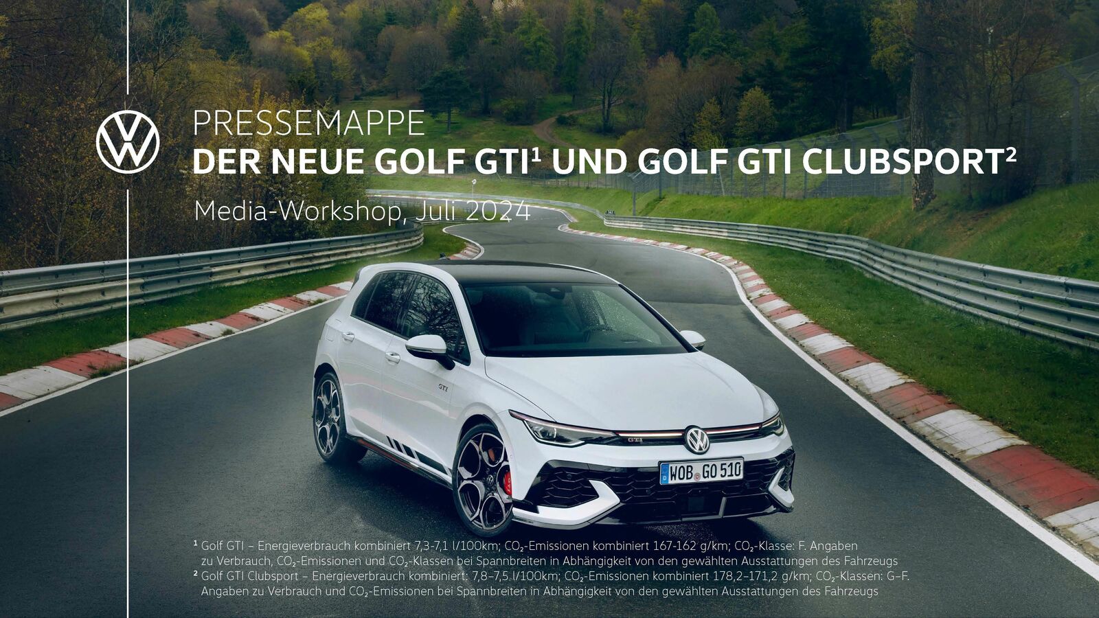 Teaser Pressemappe Golf GTI