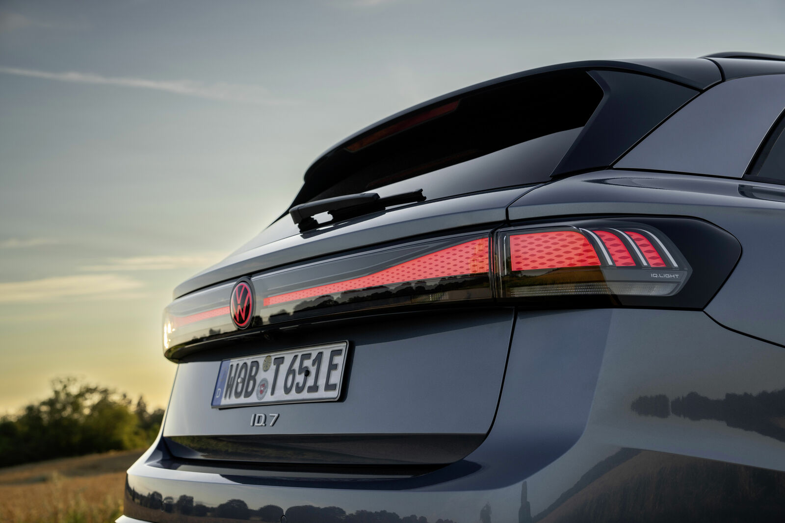 The all-electric Volkswagen ID.7 Tourer Pro S