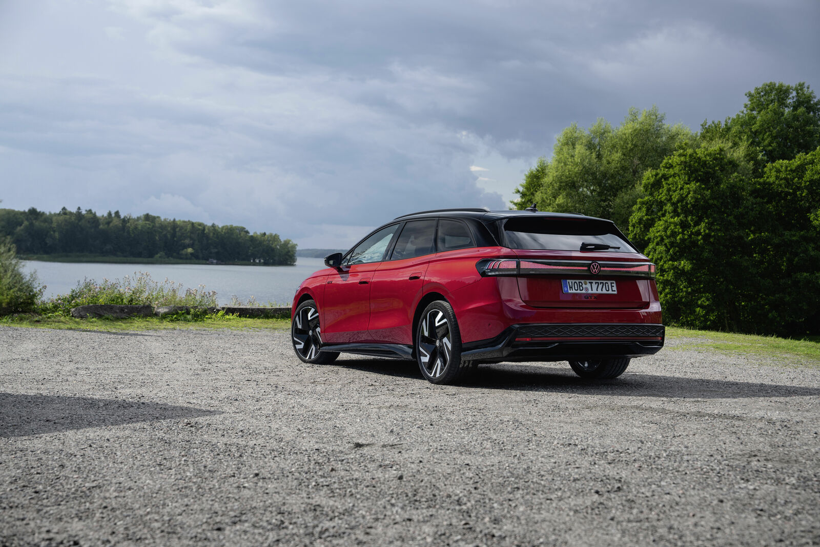 The all-electric Volkswagen ID.7 GTX Tourer