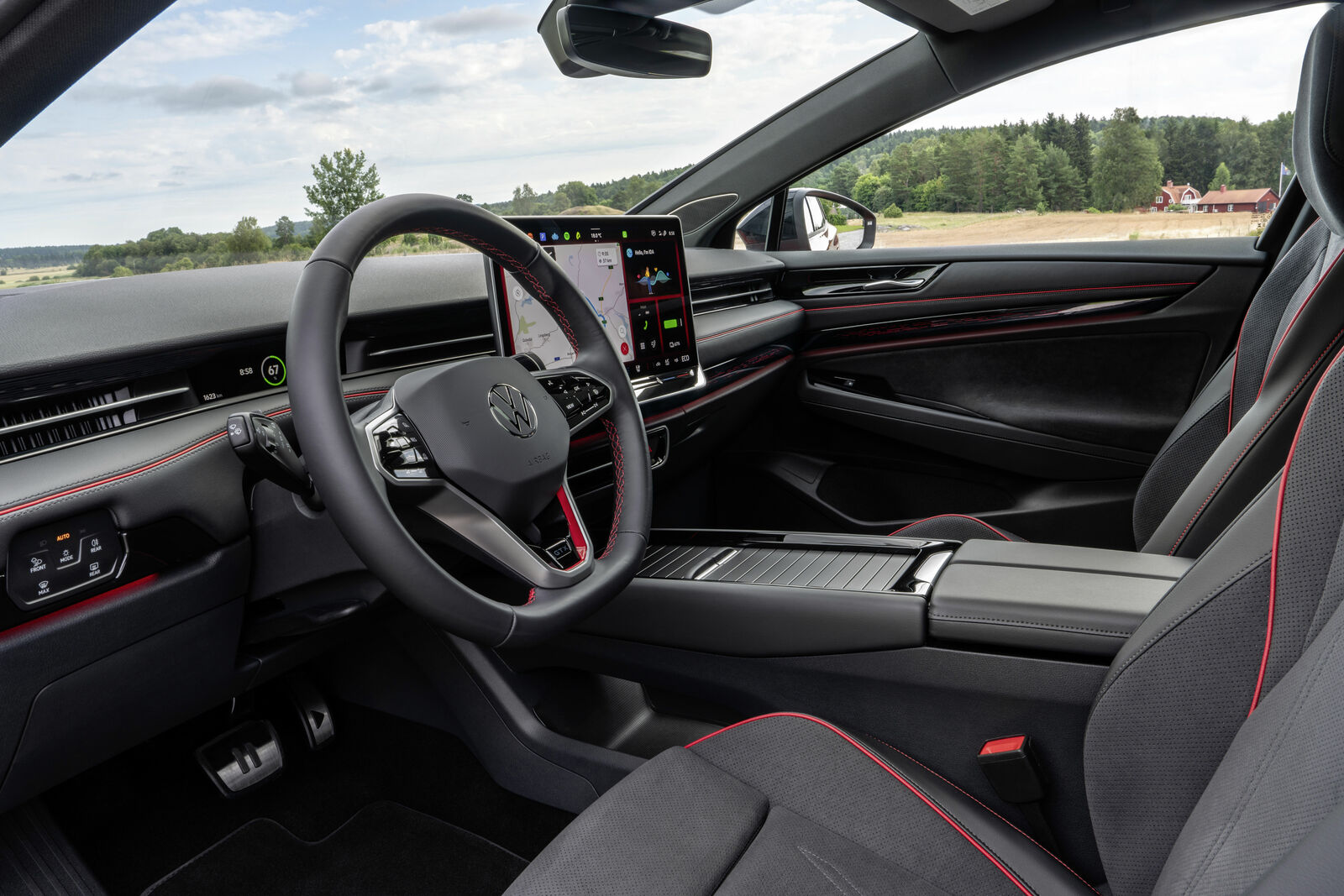 The all-electric Volkswagen ID.7 GTX Tourer