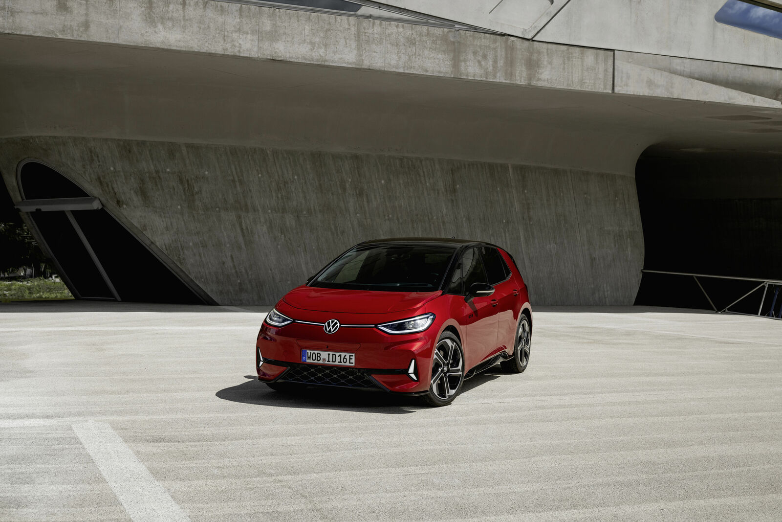 The all-electric Volkswagen ID.3 GTX