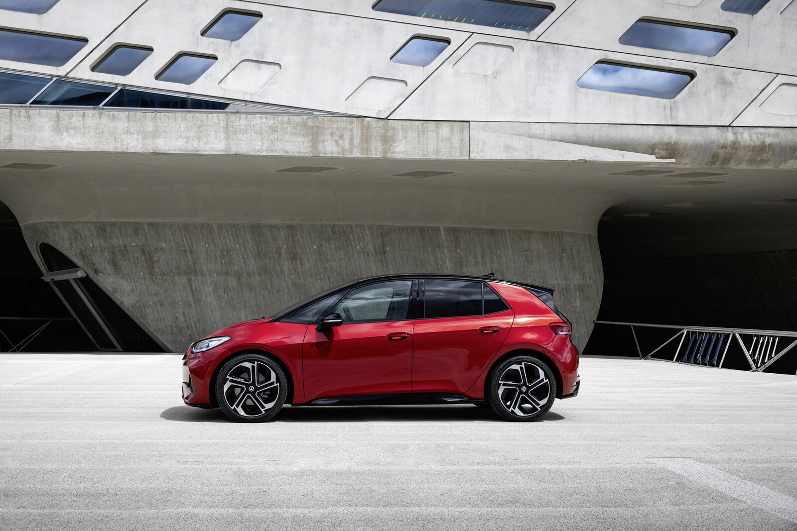 The all-electric Volkswagen ID.3 GTX