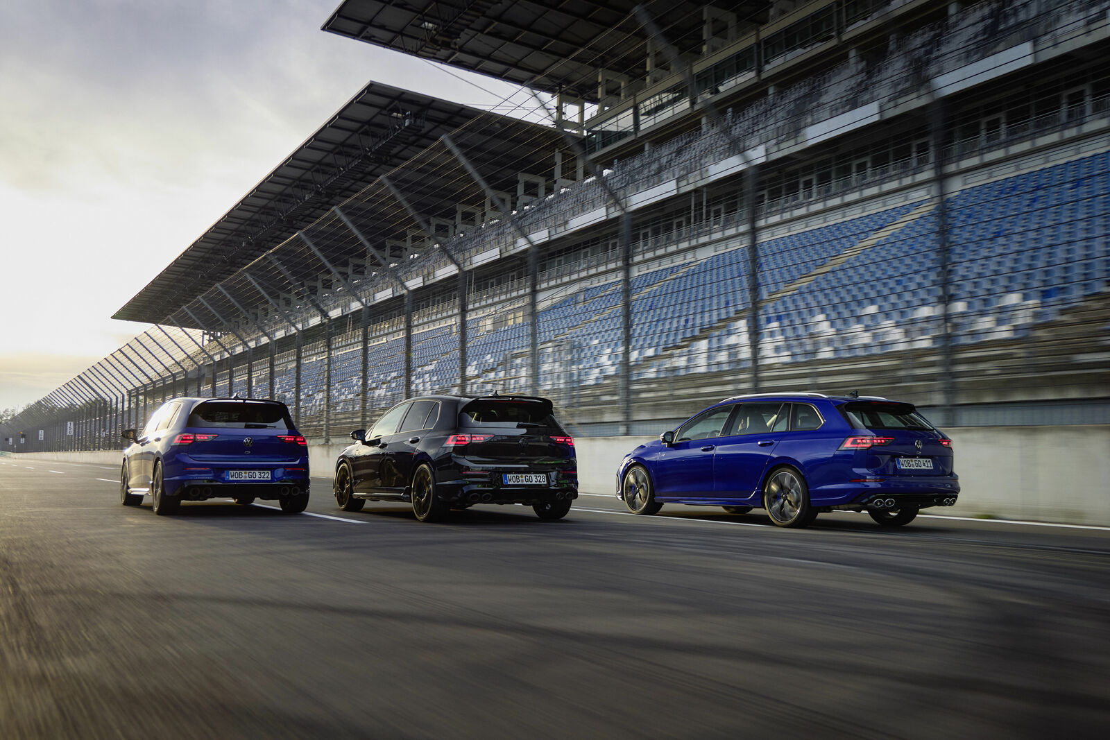 Golf R, Golf R Black Edition and Golf R Variant