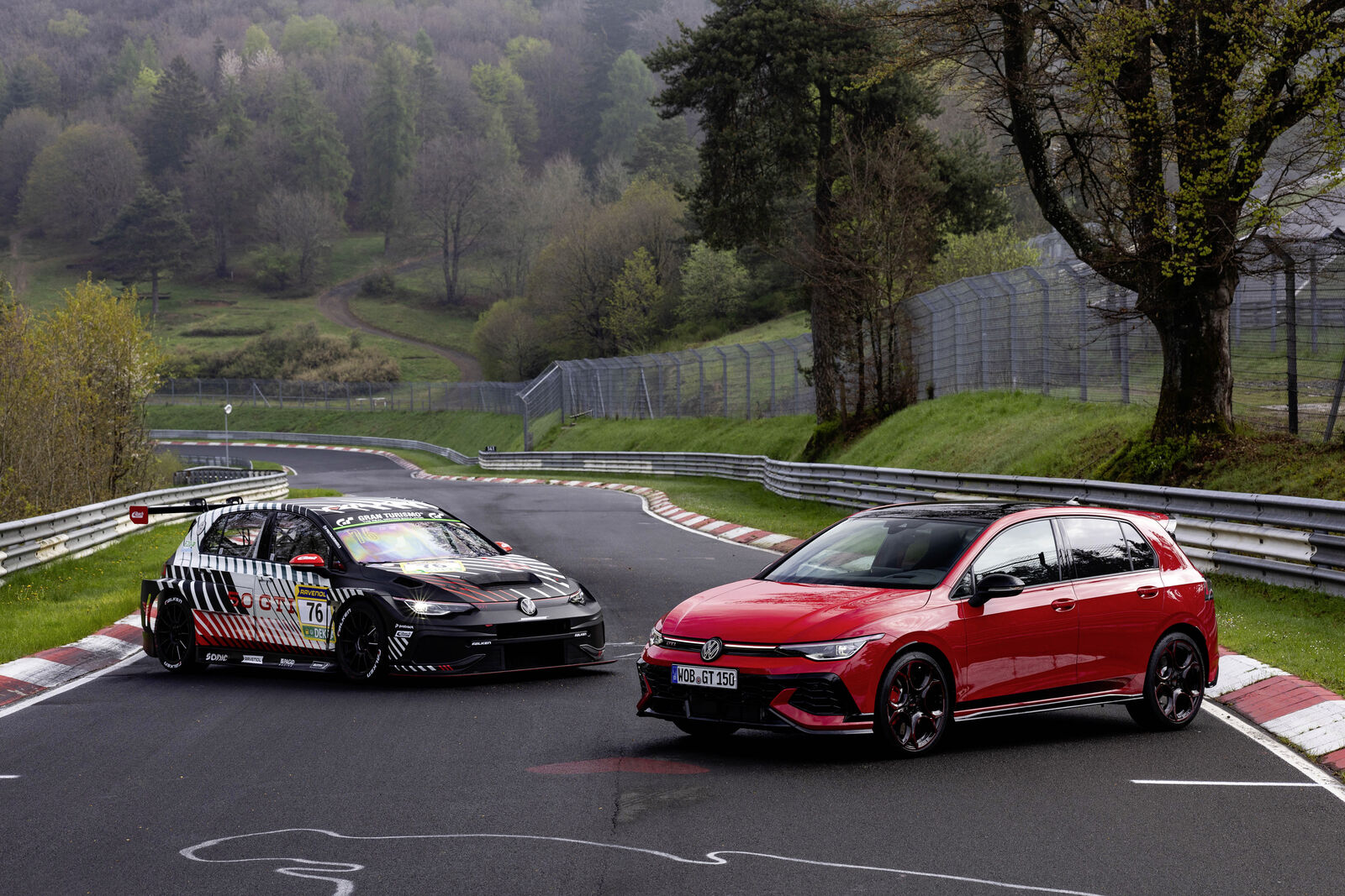 Volkswagen Golf GTI EDITION 50 and Golf GTI Clubsport 24h