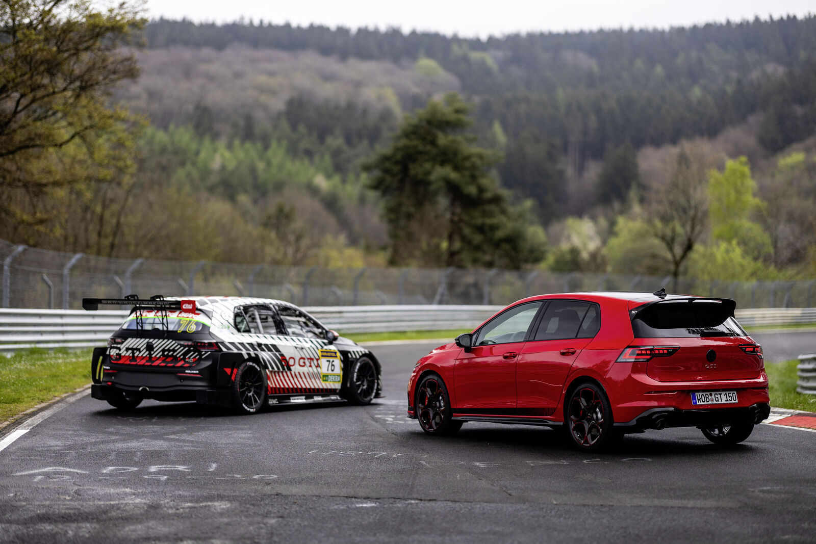 Volkswagen Golf GTI EDITION 50 and Golf GTI Clubsport 24h