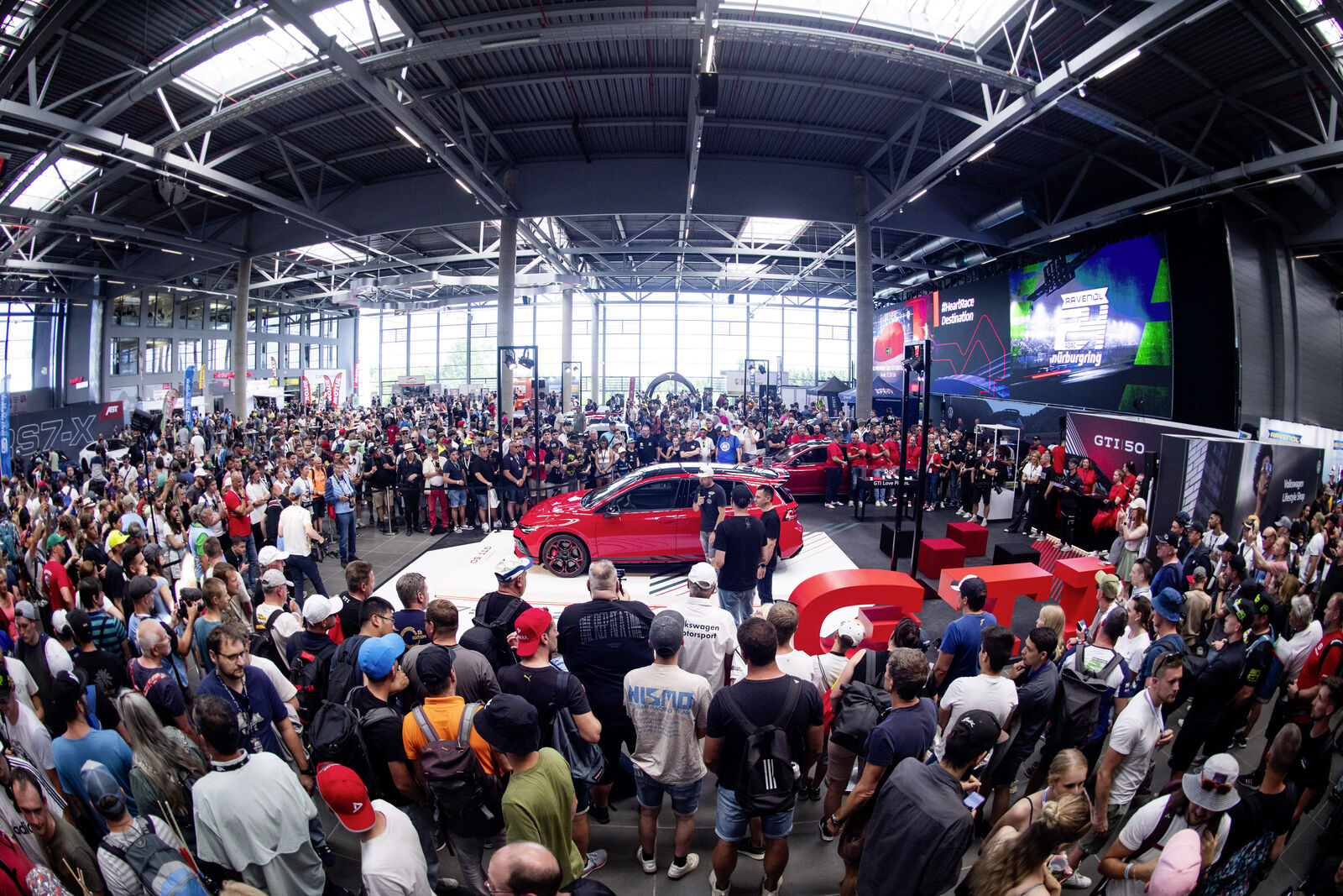 Volkswagen Golf GTI EDITION 50 at legendary 24-hour race at the Nürburgring.