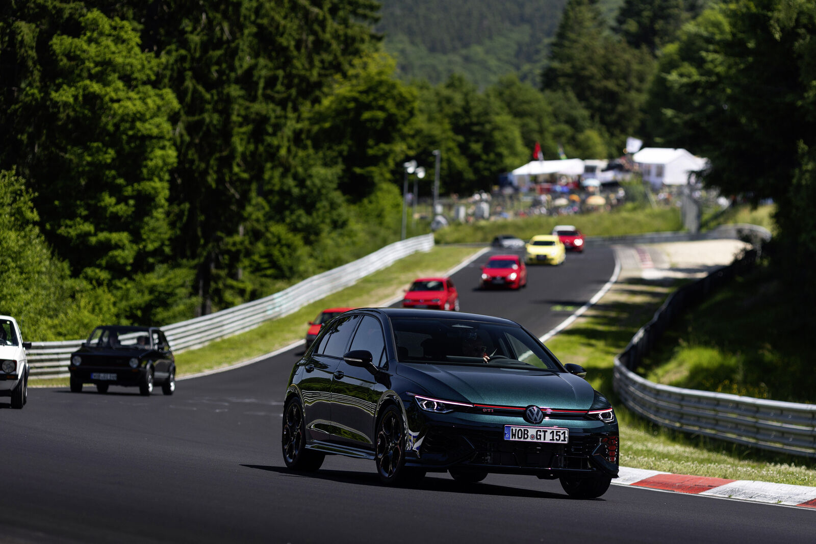 The Golf GTI Clubsport 24h at legendary 24-hour race at the Nürburgring.