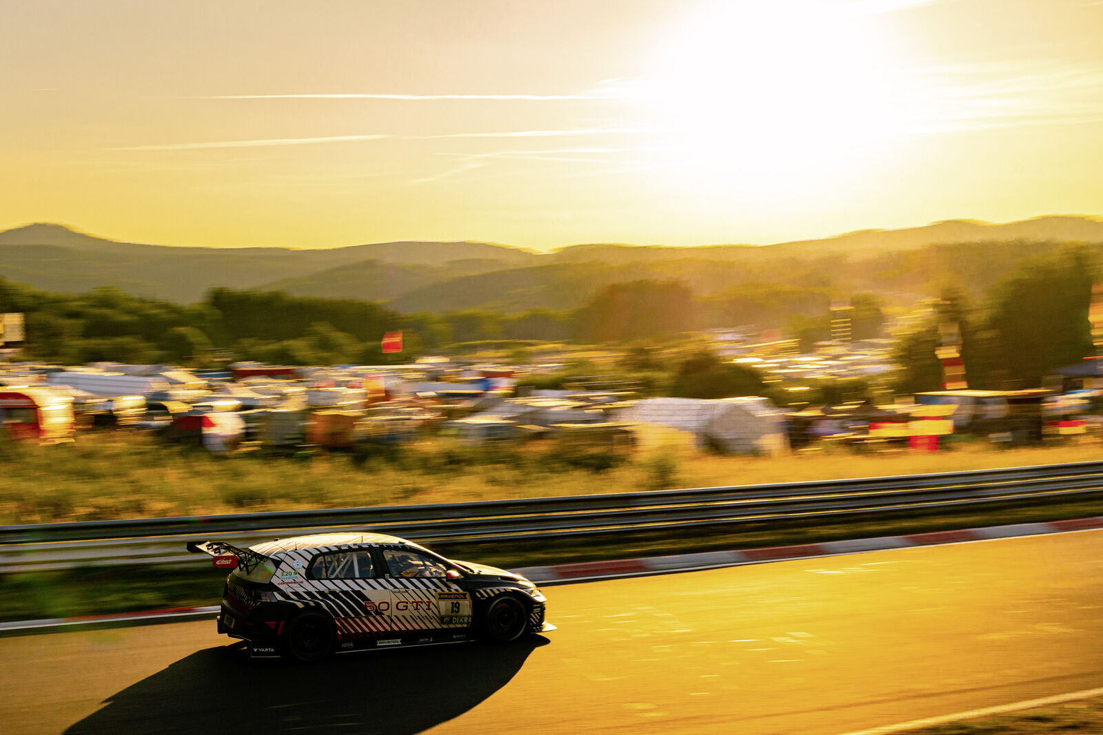 The Golf GTI Clubsport 24h at legendary 24-hour race at the Nürburgring.
