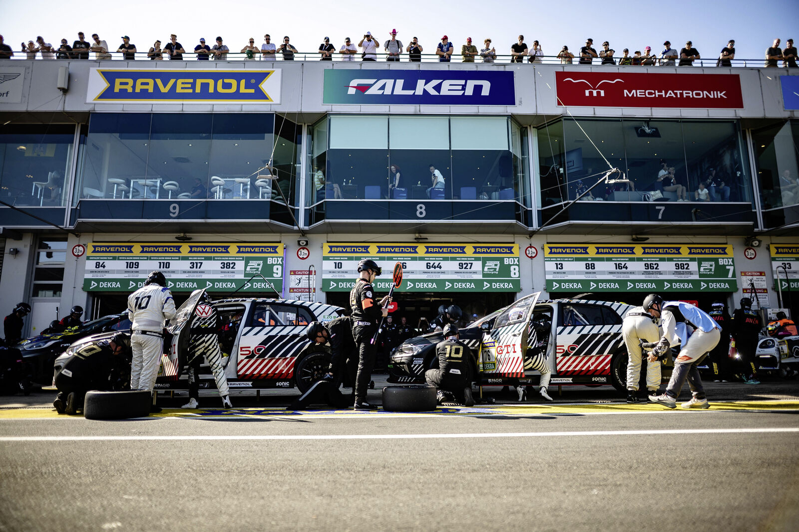 The Golf GTI Clubsport 24h at legendary 24-hour race at the Nürburgring.