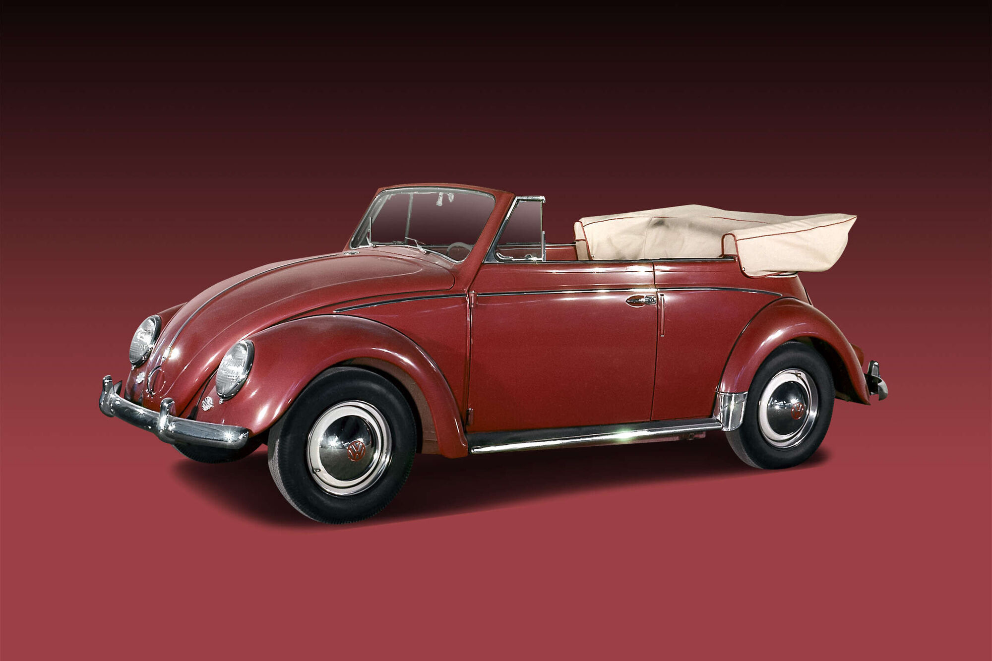 Vw Beetle Cabrio Von Werksangehorigen