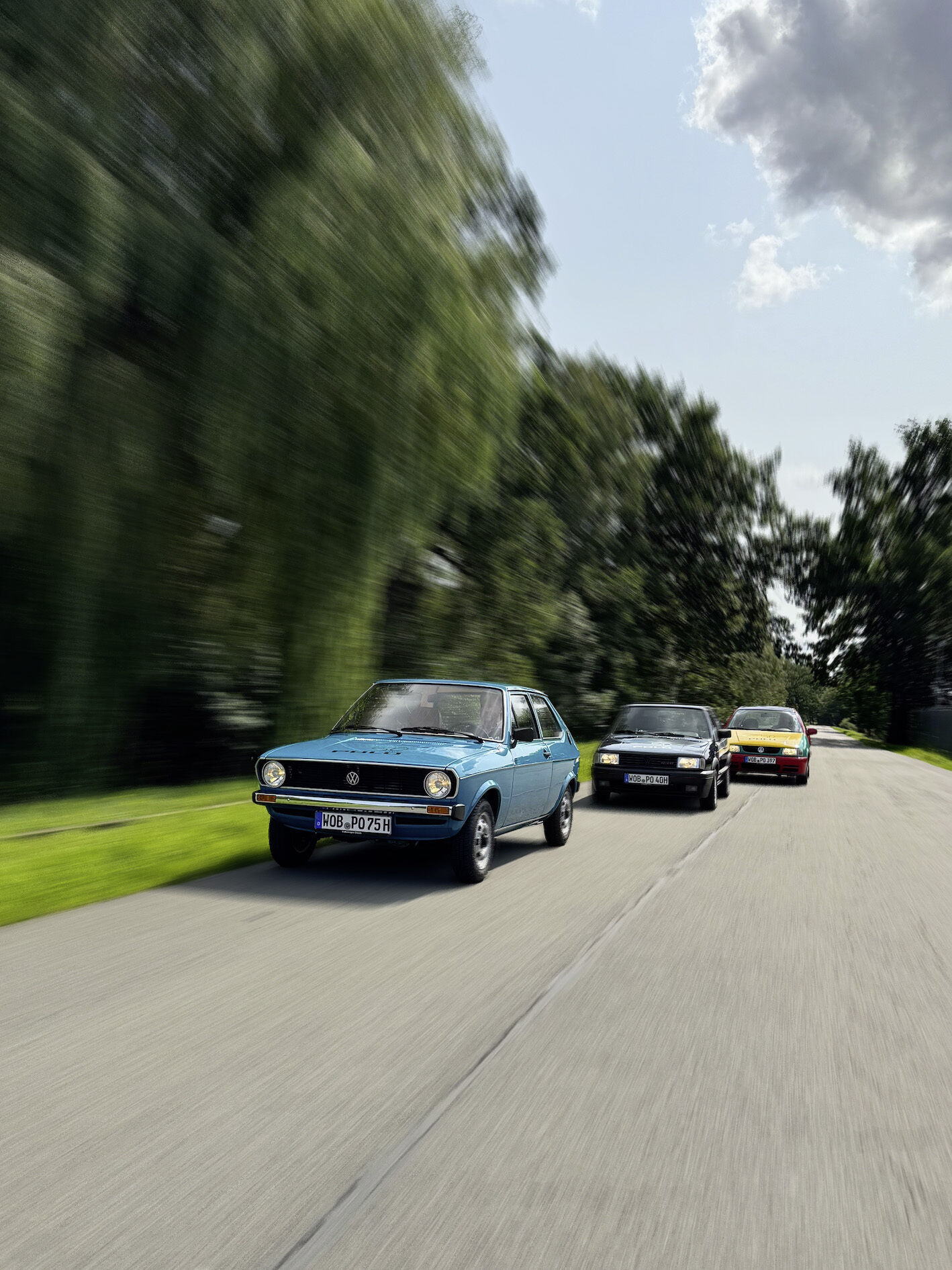 Volkswagen bei der Traditionsrallye: || 50 Jahre Polo bei der Sachsen Classic 2025