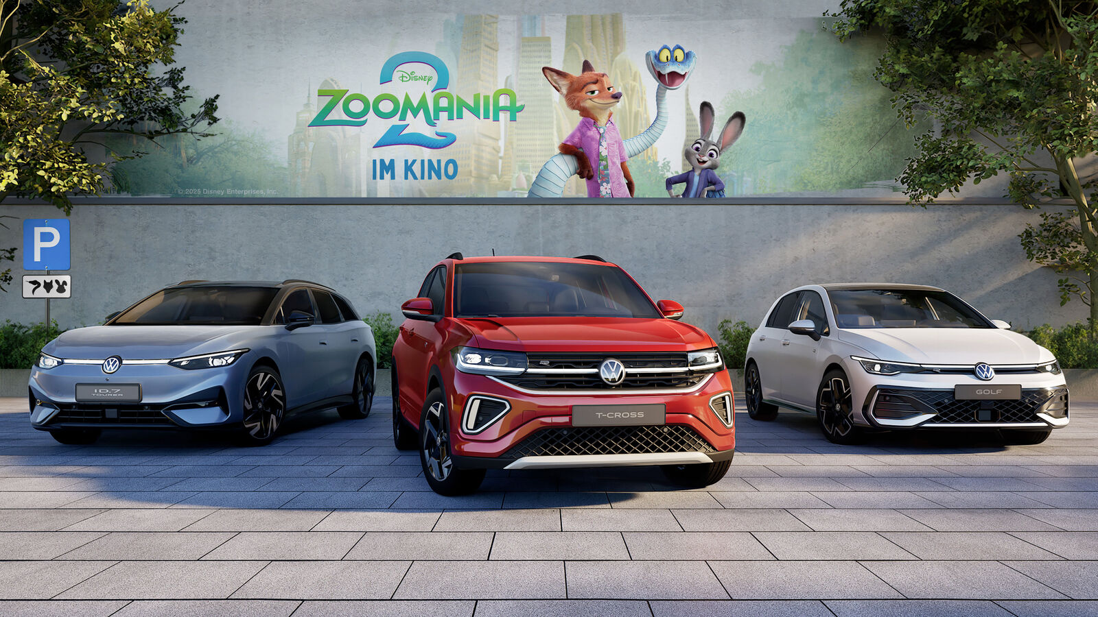 Weltweite Kooperation von Volkswagen und den Walt Disney Animation Studios zum Kinostart von „Zoomania 2“