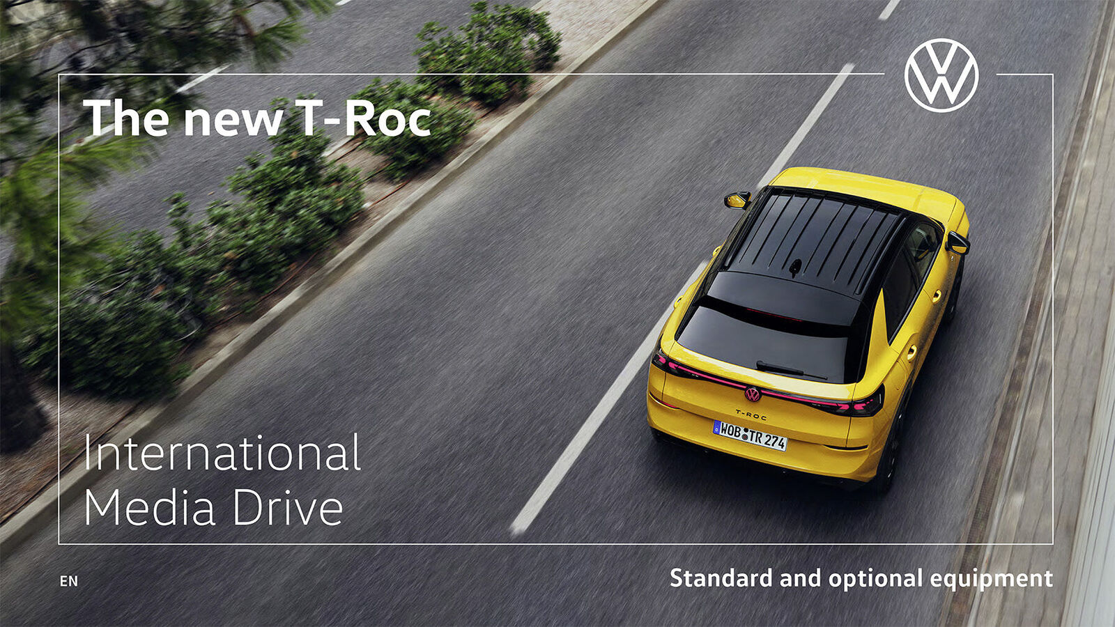 The new T-Roc - Standard and optional equipment